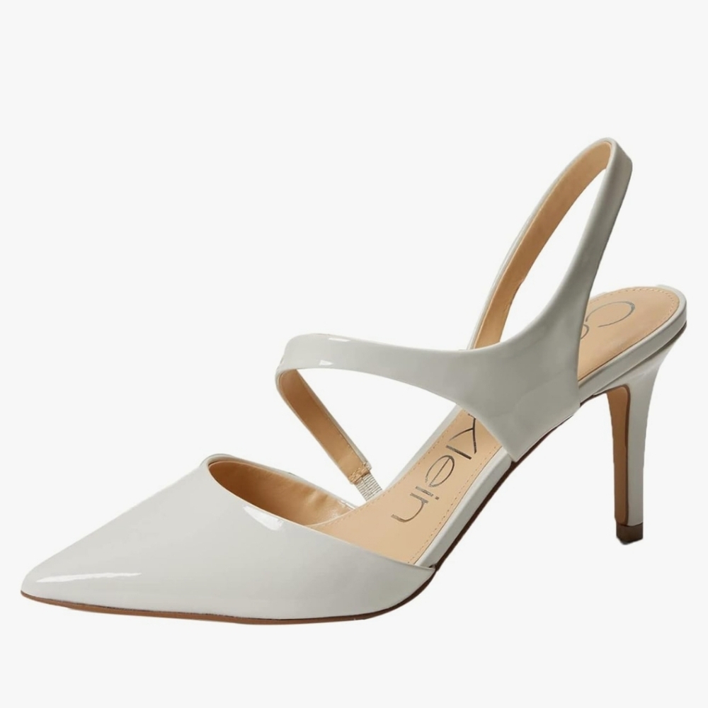 Calvin Klein faux patent leather heels size 8.5M